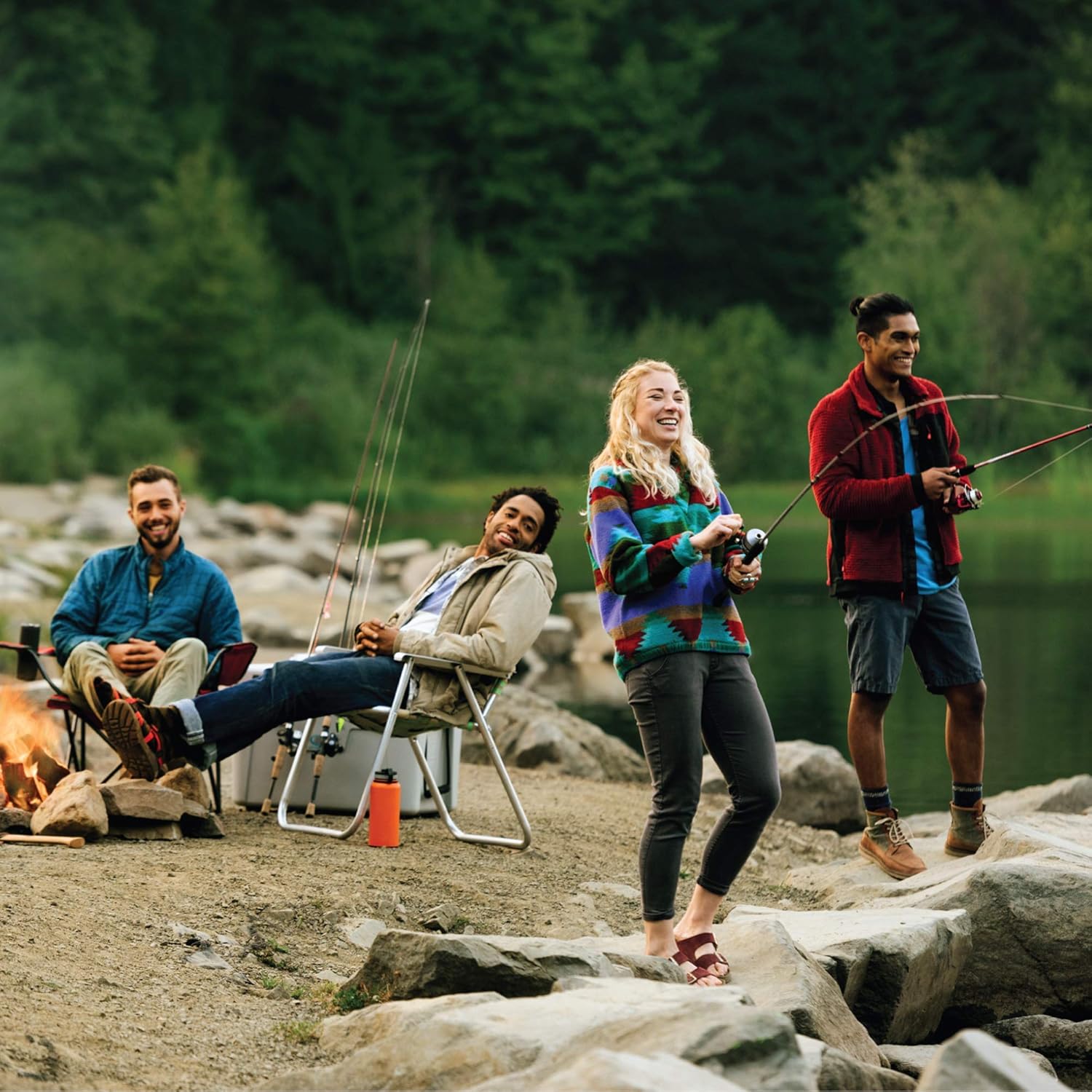 Zebco 808 Spincast Fishing Reel, Size 80 Reel, Changeable Right- or Left-Hand Retrieve, Pre-Spooled with 20-Pound Zebco Fishing Line, Dial-Adjustable Magnum Drag, Black - Image 6